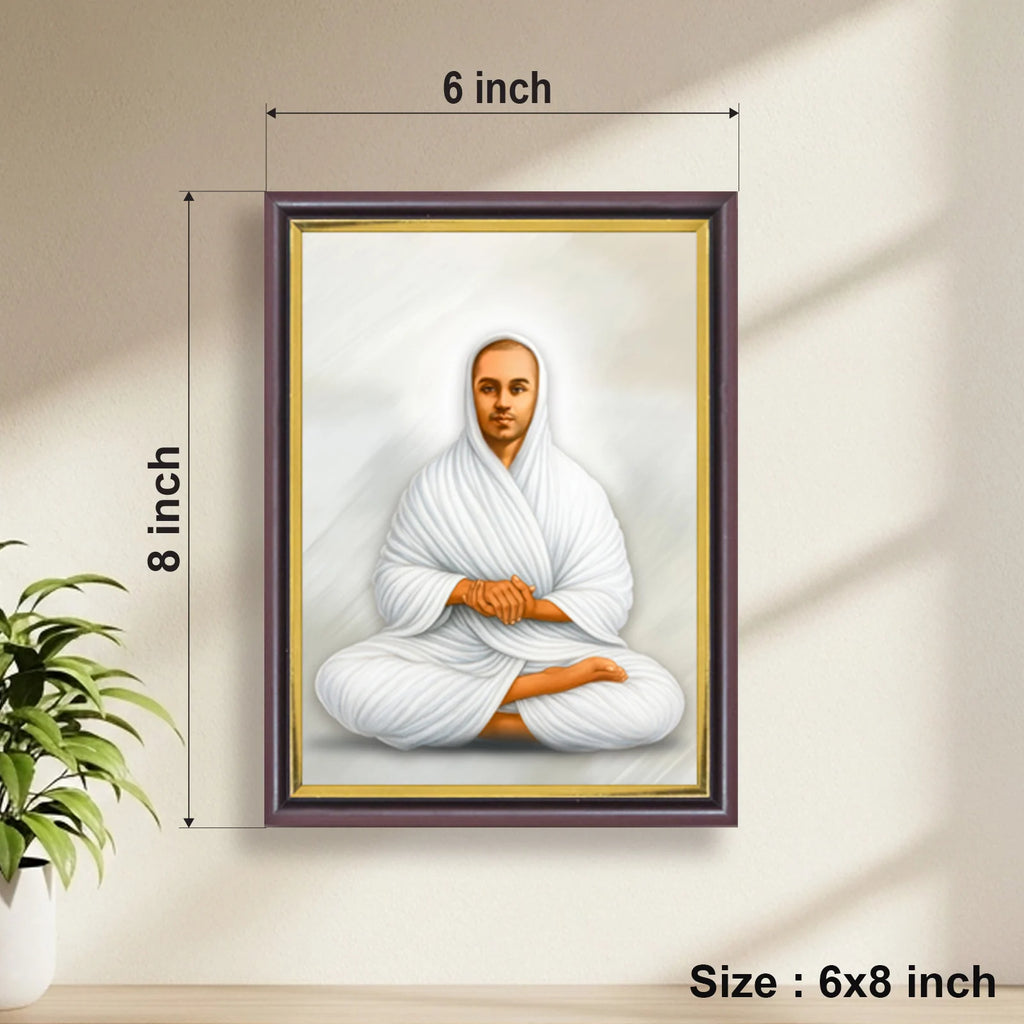 Thiru Arutprakasa Vallalar | Spiritual Guru | Powerful Photo Frame | A3 | A4 | 6x8 Inch