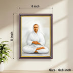 Thiru Arutprakasa Vallalar | Spiritual Guru | Powerful Photo Frame | A3 | A4 | 6x8 Inch