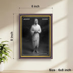 Thiru Arutprakasa Vallalar | Spiritual Guru | Powerful Photo Frame | A3 | A4 | 6x8 inch | 5x7 inch | D2