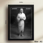 Thiru Arutprakasa Vallalar | Spiritual Guru | Powerful Photo Frame | A3 | A4 | 6x8 inch | 5x7 inch | D2