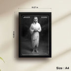 Thiru Arutprakasa Vallalar | Spiritual Guru | Powerful Photo Frame | A3 | A4 | 6x8 inch | 5x7 inch | D2