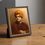 Swami Vivekananda | Spiritual Guru | Powerful Photo Frame | A3 | A4 | 6x8 inch