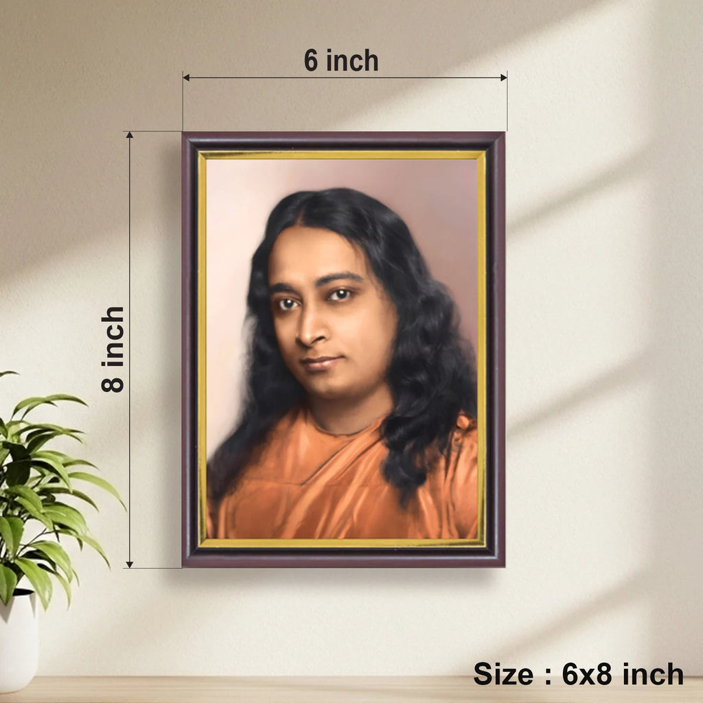 Paramahansa Yogananda | Spiritual Guru | Powerful Photo Frame | A3 | A4 | 6x8 inch