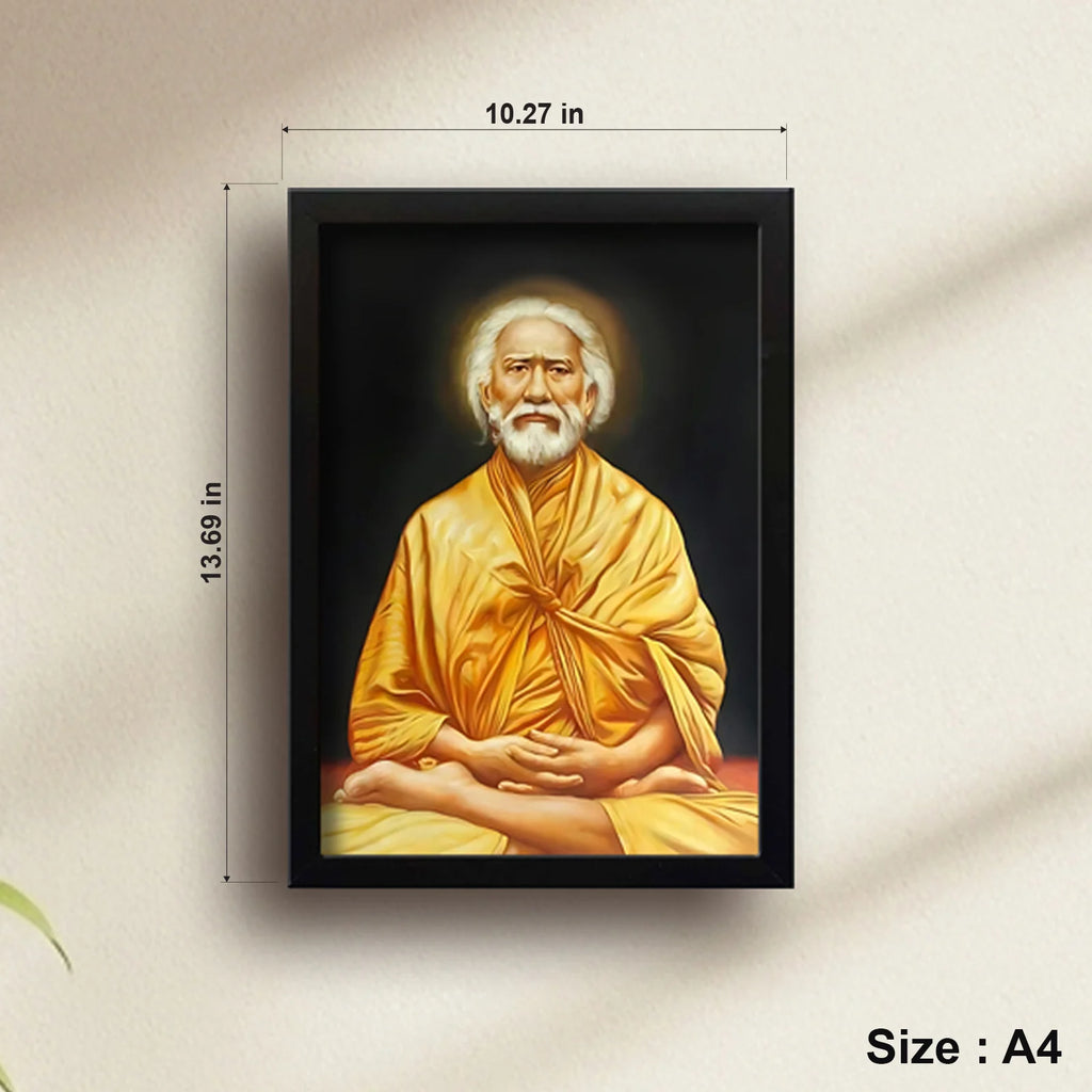 Swami Sri Yukteswar Giri | Spiritual Guru | Powerful Photo Frame | A3 | A4 | 6x8 inch