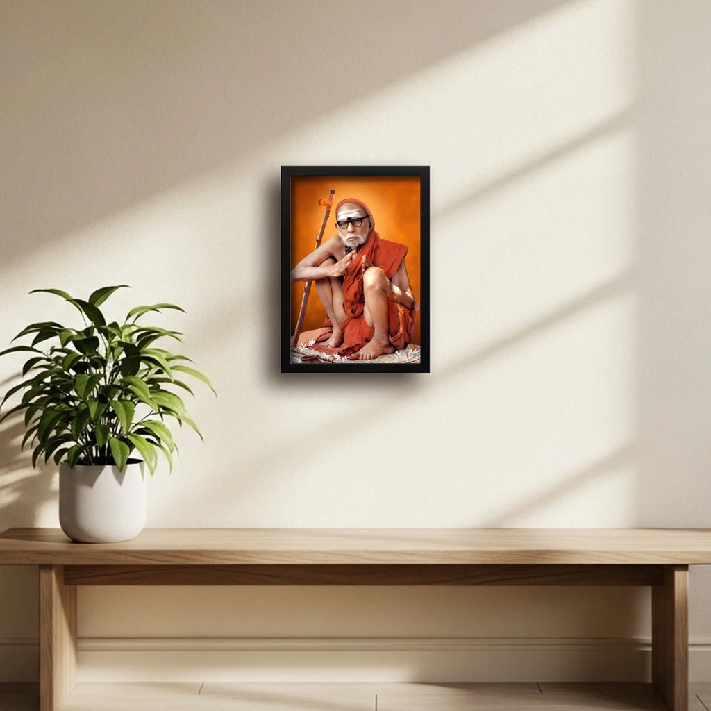 Kanchi Mahaperiyava | Spiritual Guru | Powerful Photo Frame | A3 | A4 | 6x8 inch