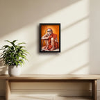 Kanchi Mahaperiyava | Spiritual Guru | Powerful Photo Frame | A3 | A4 | 6x8 inch