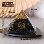 Organe Black Tourmaline Pyramid