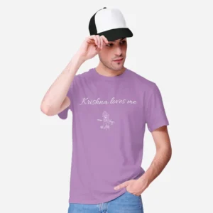 Krishna loves me- Devotional Unisex T-shirt