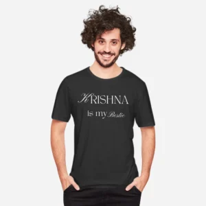 Krishna is my bestie - Devotional Unisex T-shirt