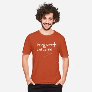 On my way to vaikuntha - Devotional Unisex T-shirt