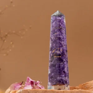 Orgone Amethyst Pencil
