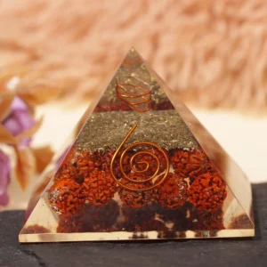 Organe Rudraksha Pyramid