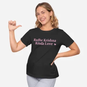 Radhe krishna kinda love - Devotional Unisex T-shirt