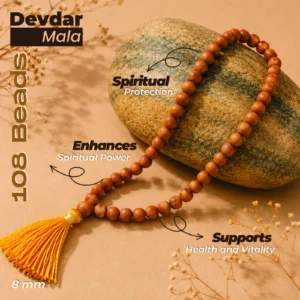 Energized Devdar Mala "8mm"